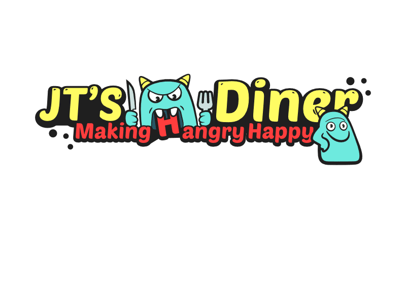 Hangry monster becoming happy
