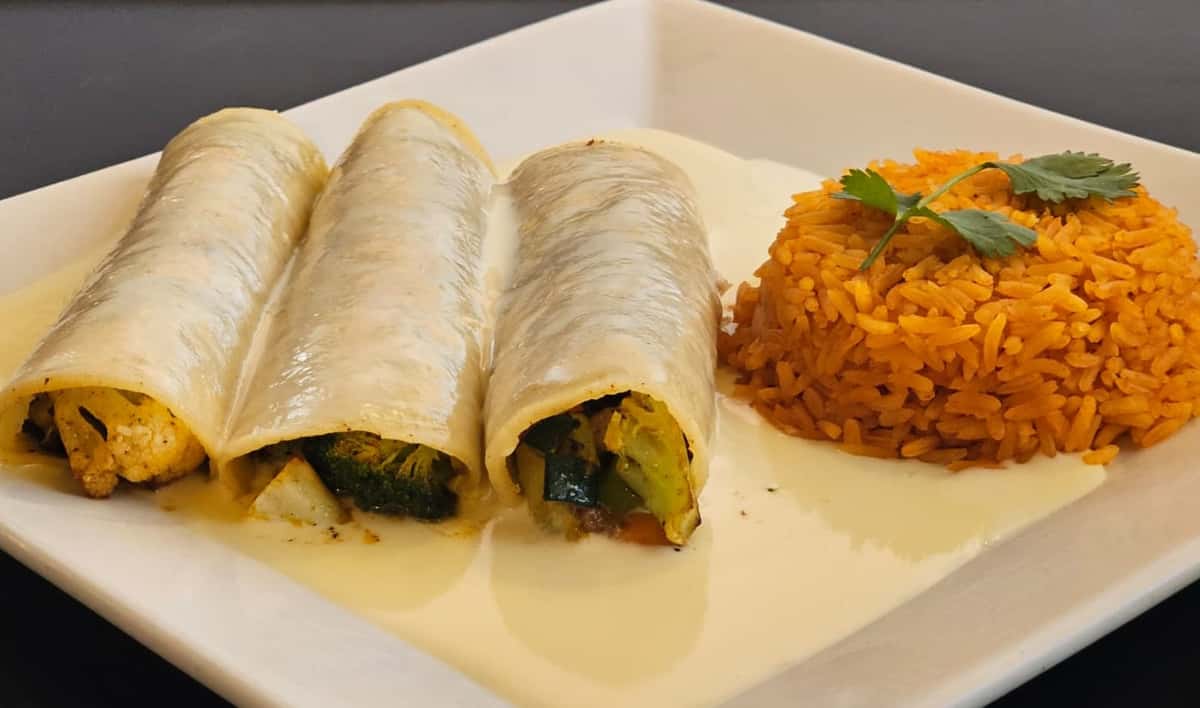 ENCHILADAS VEGETARIANAS