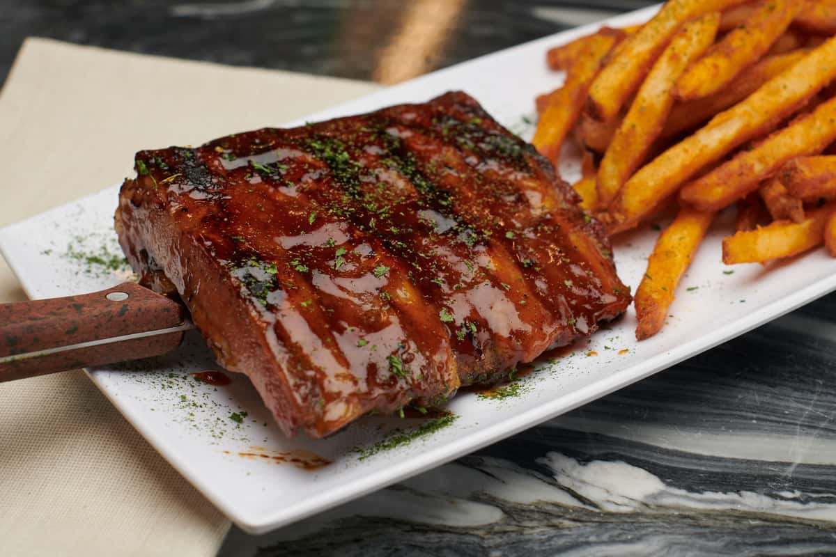 Half Rack Rack Of Pork Ribs Recipe Recipe Pork Ribs In Oven At 400