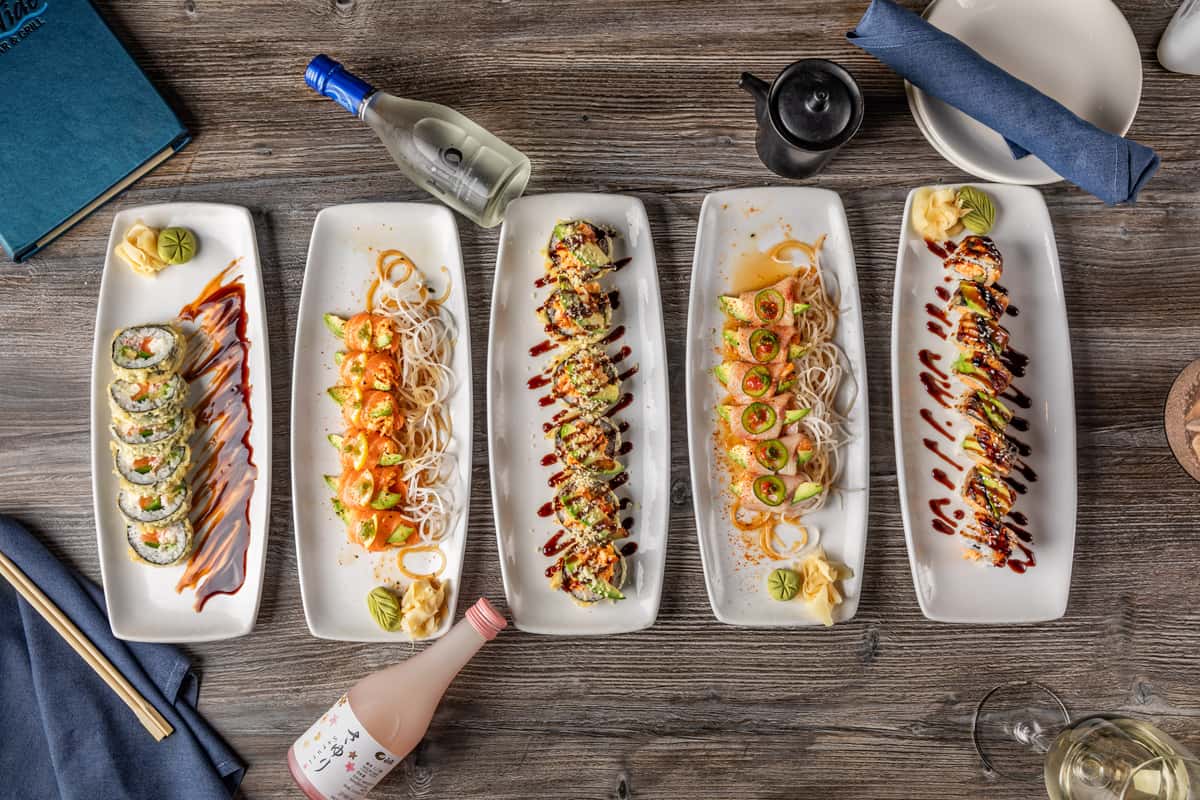 sushi rolls