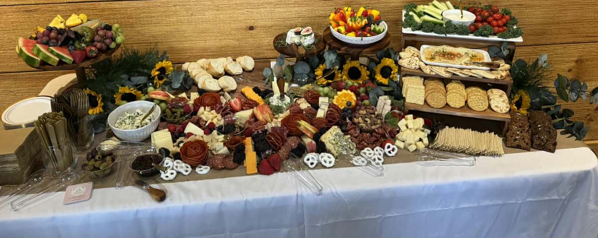 grazing table