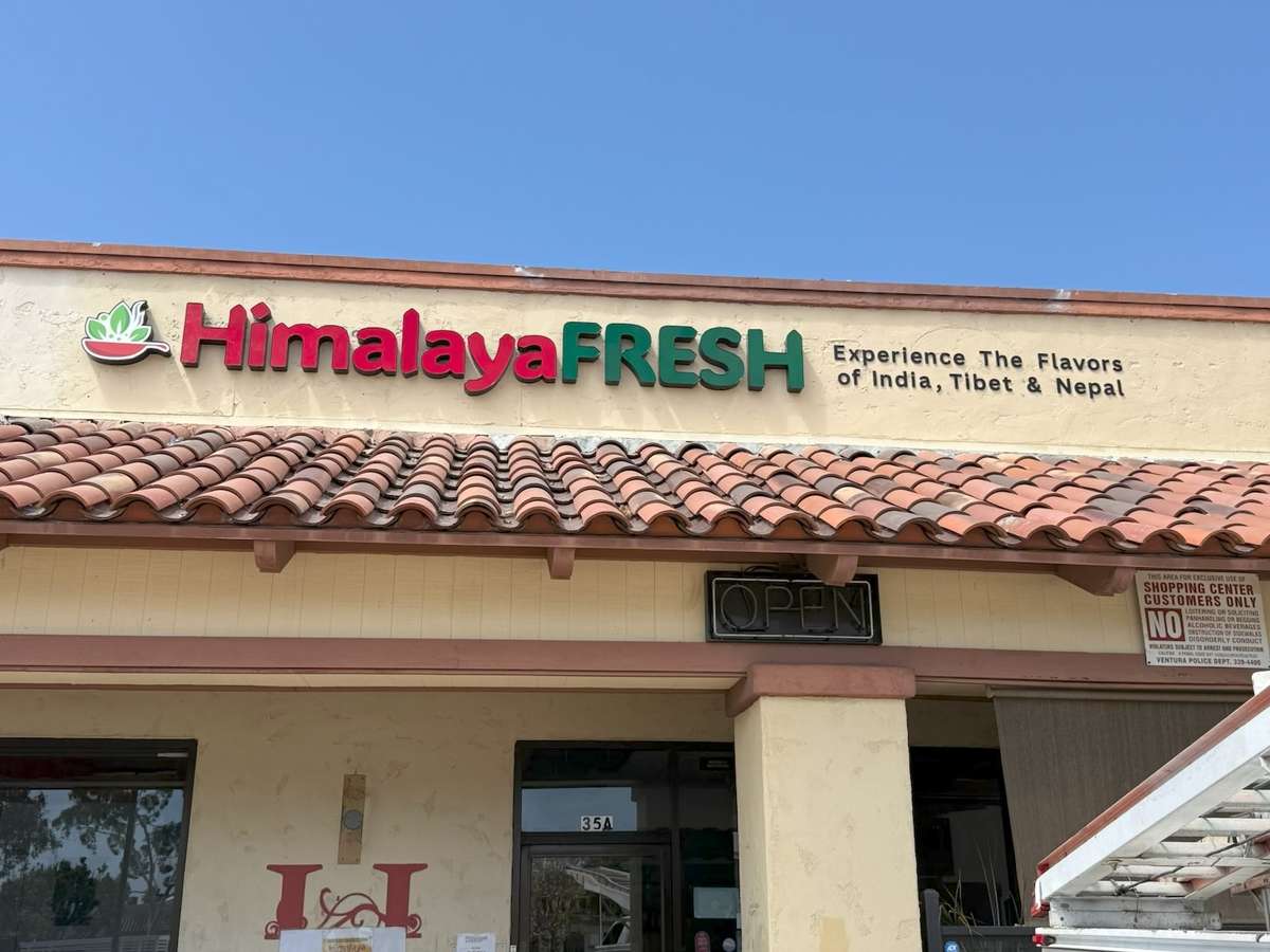 front of HImalaya Fresh Ventura