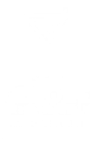 Logo Creole - a drink glass with straight sans-serif lettering below