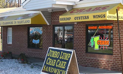 The Seafood Stop Entrance
