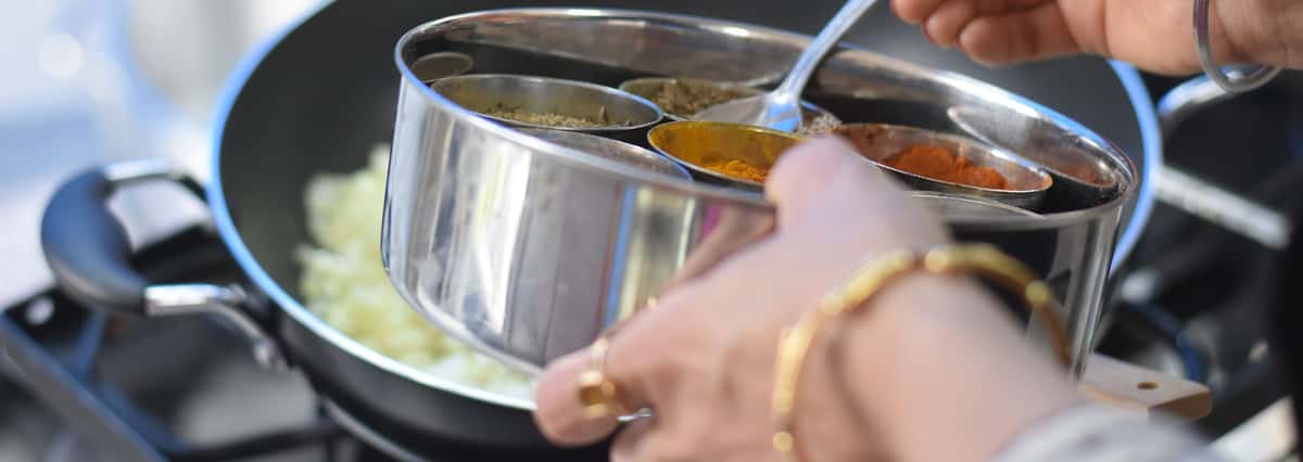 curry in the kitchen