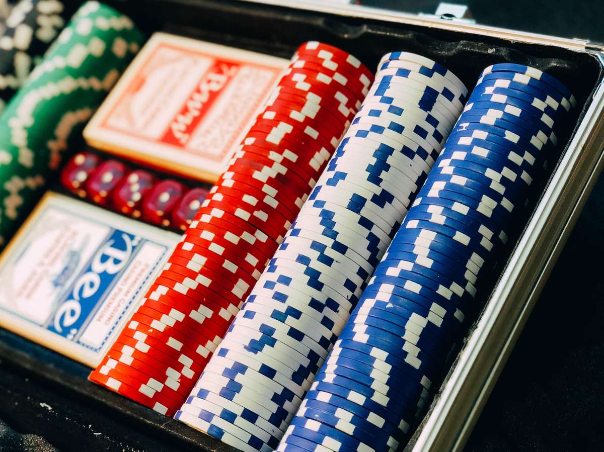 Poker and casino chips