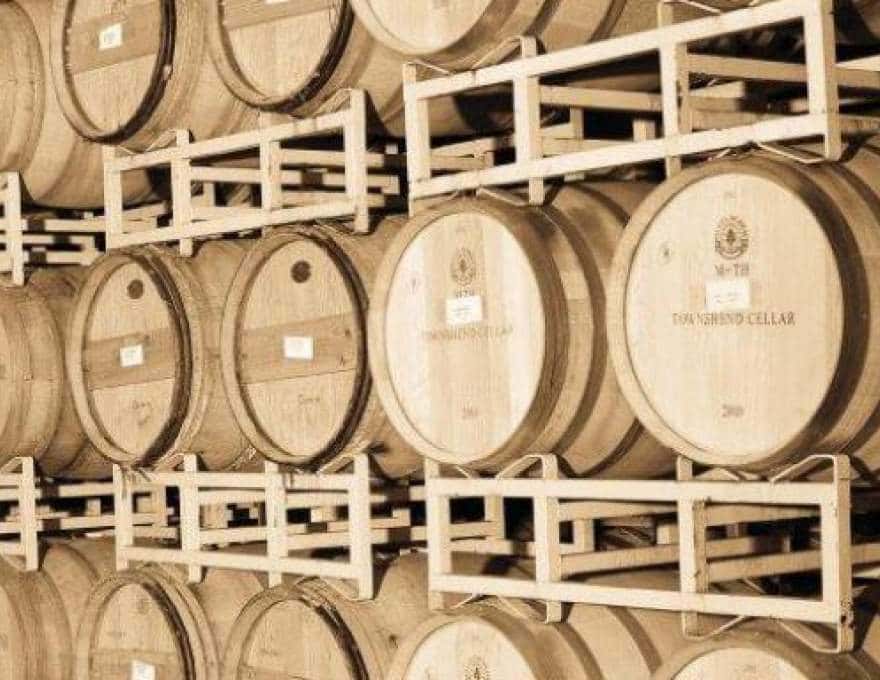 Wine barrels