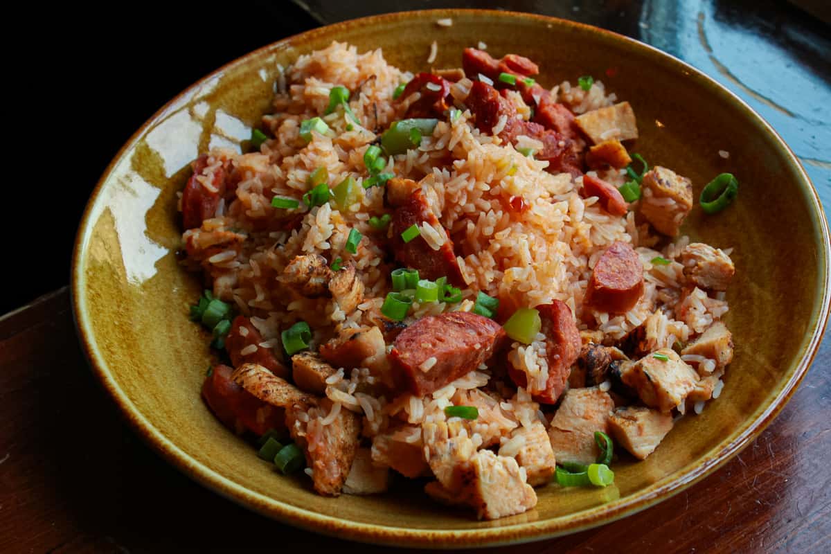 bens chicken and sausage jambalaya