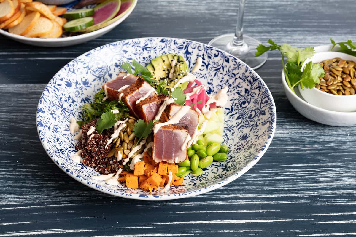 Tuna Poke Bowl Marinated Ahi Tuna Poke Bowl Recipe (with Video)