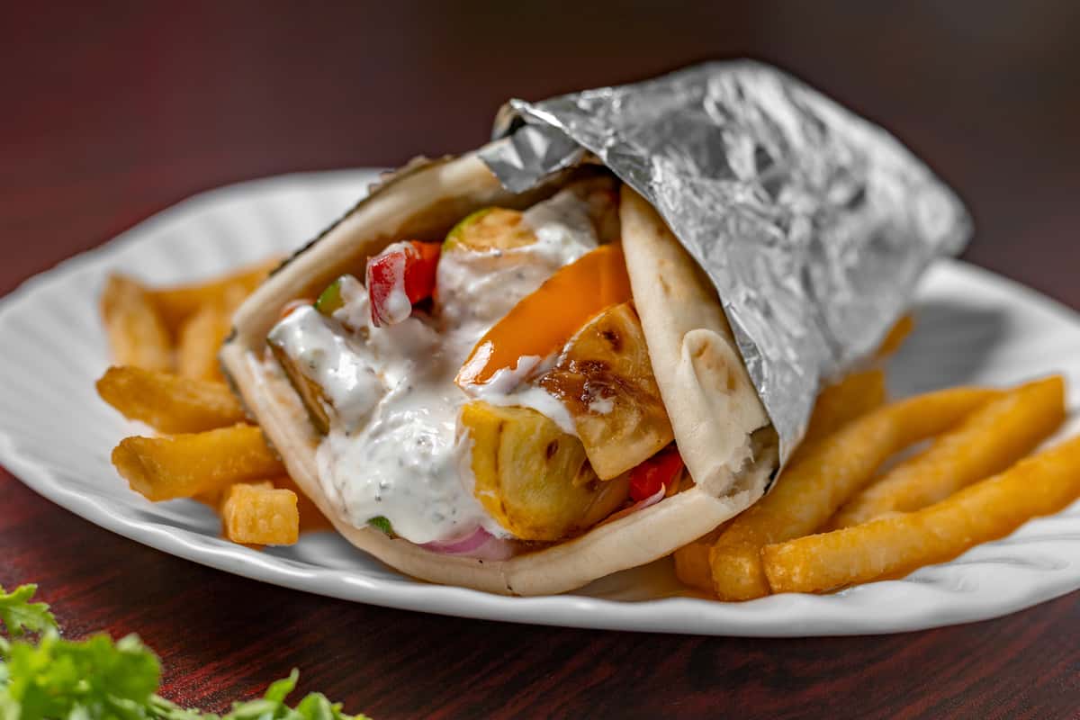 veggie gyro