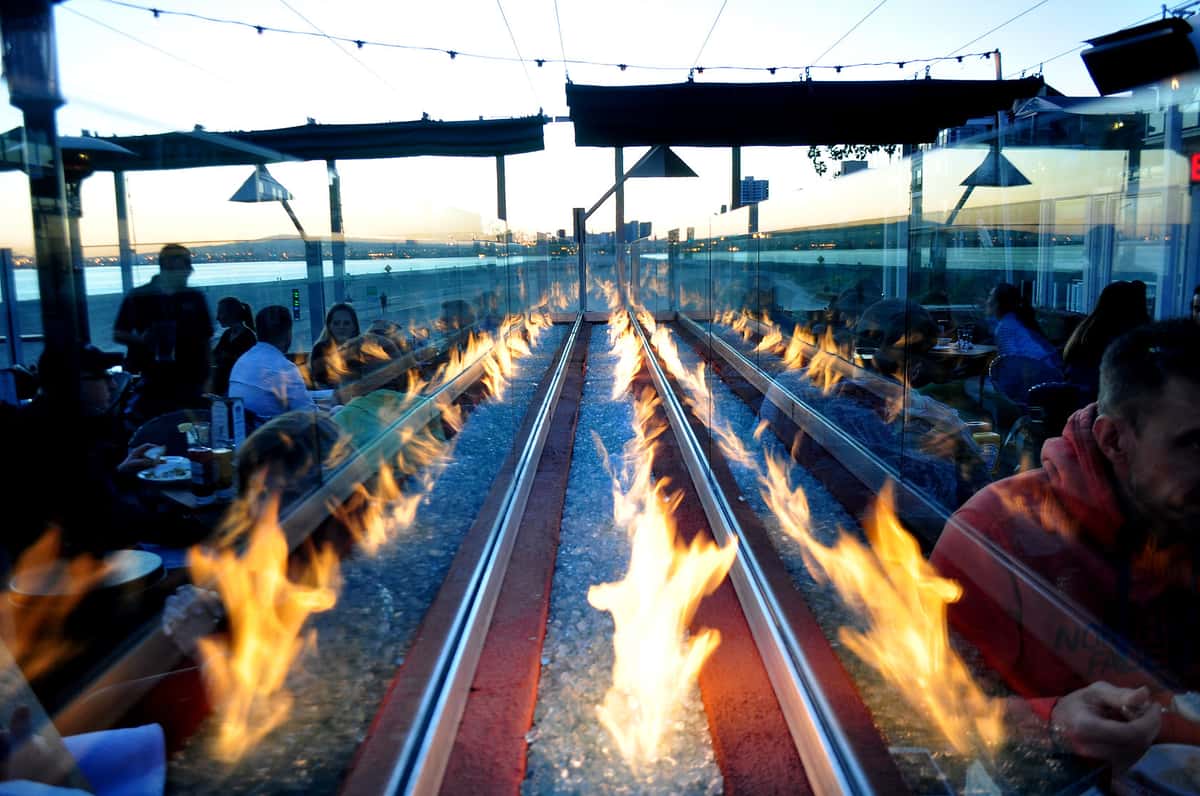 outdoor seating