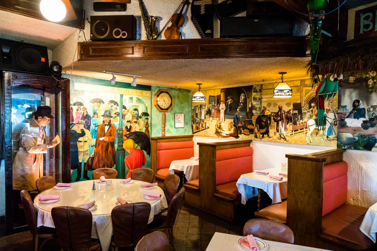 Bogart and dinning room
