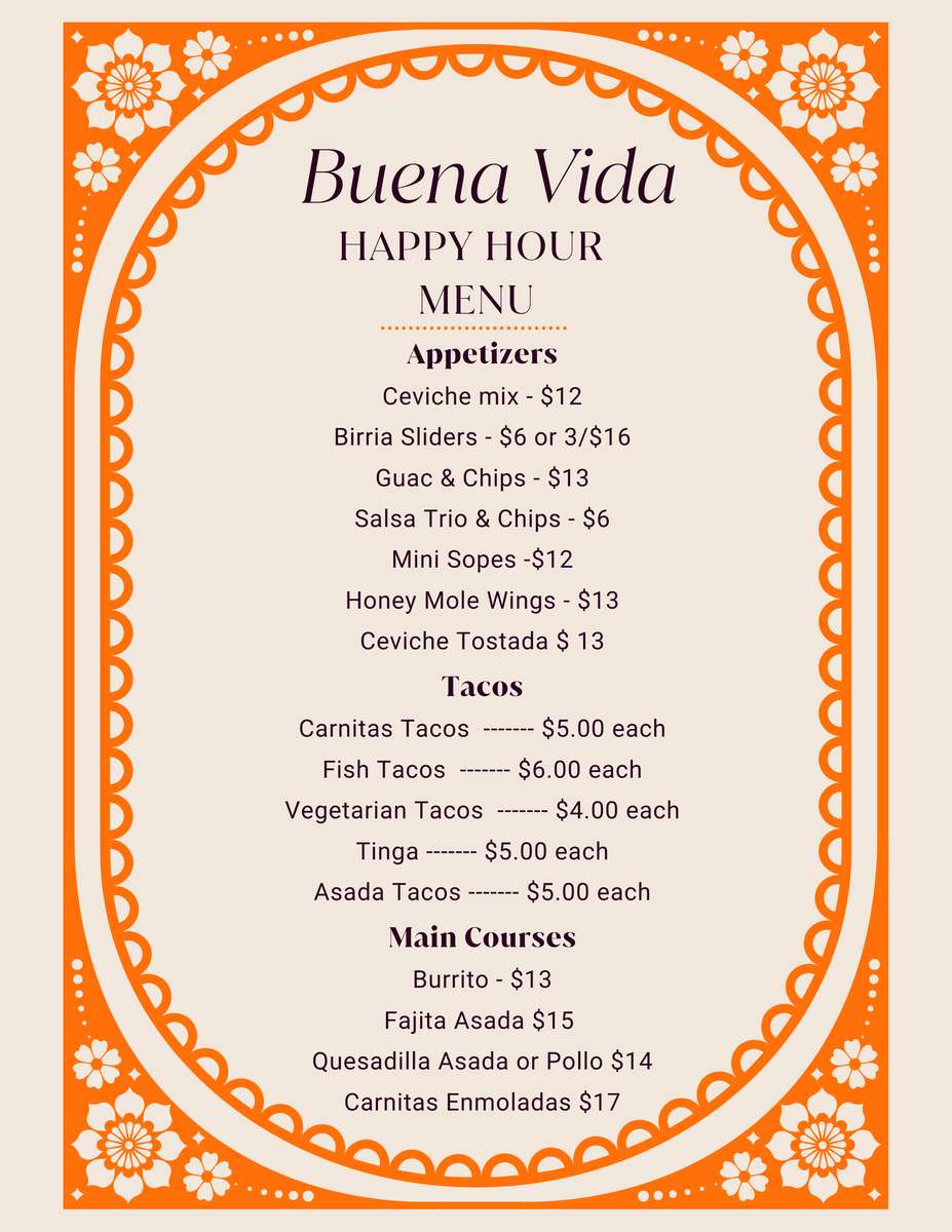 Happy Hour Food