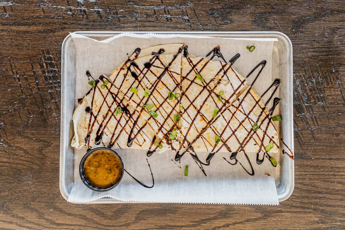 Goat Cheese Quesadilla