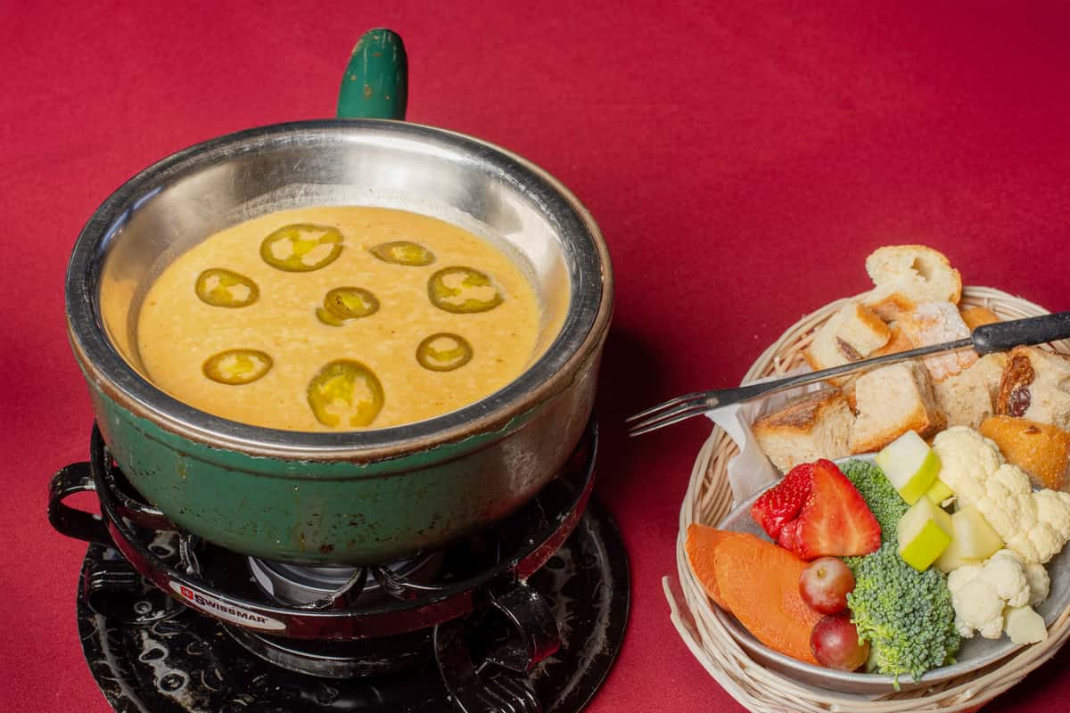 Jalapeño Jack Cheese Fondue