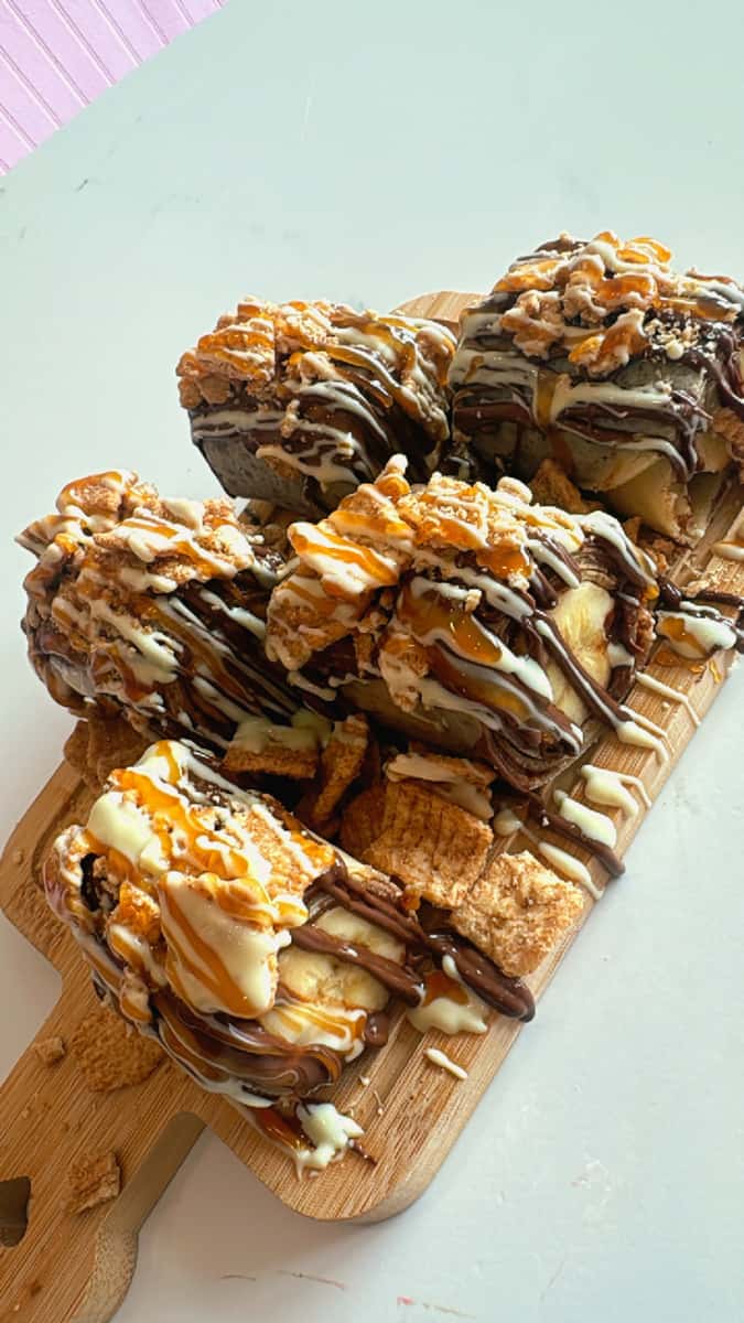 chocolate sushi crepe