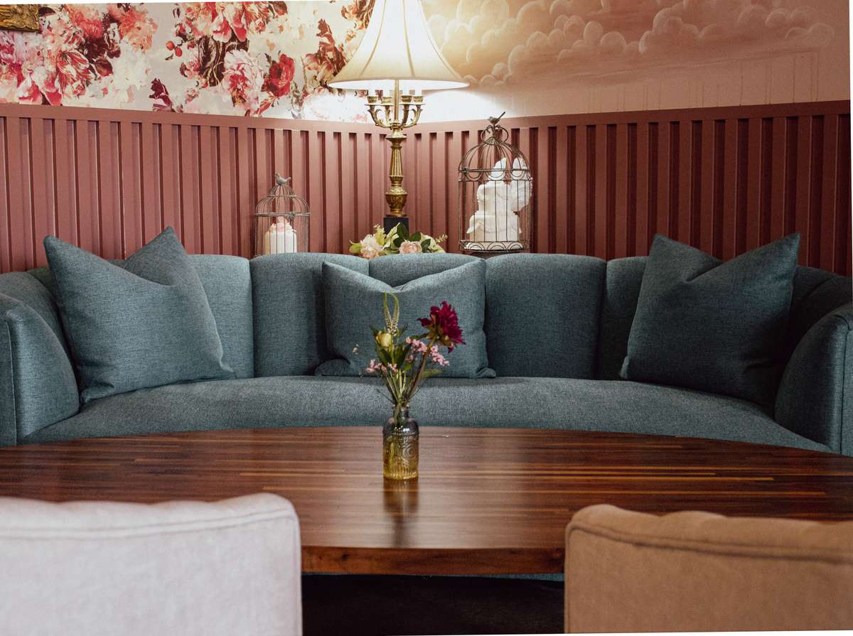 Couch in shop