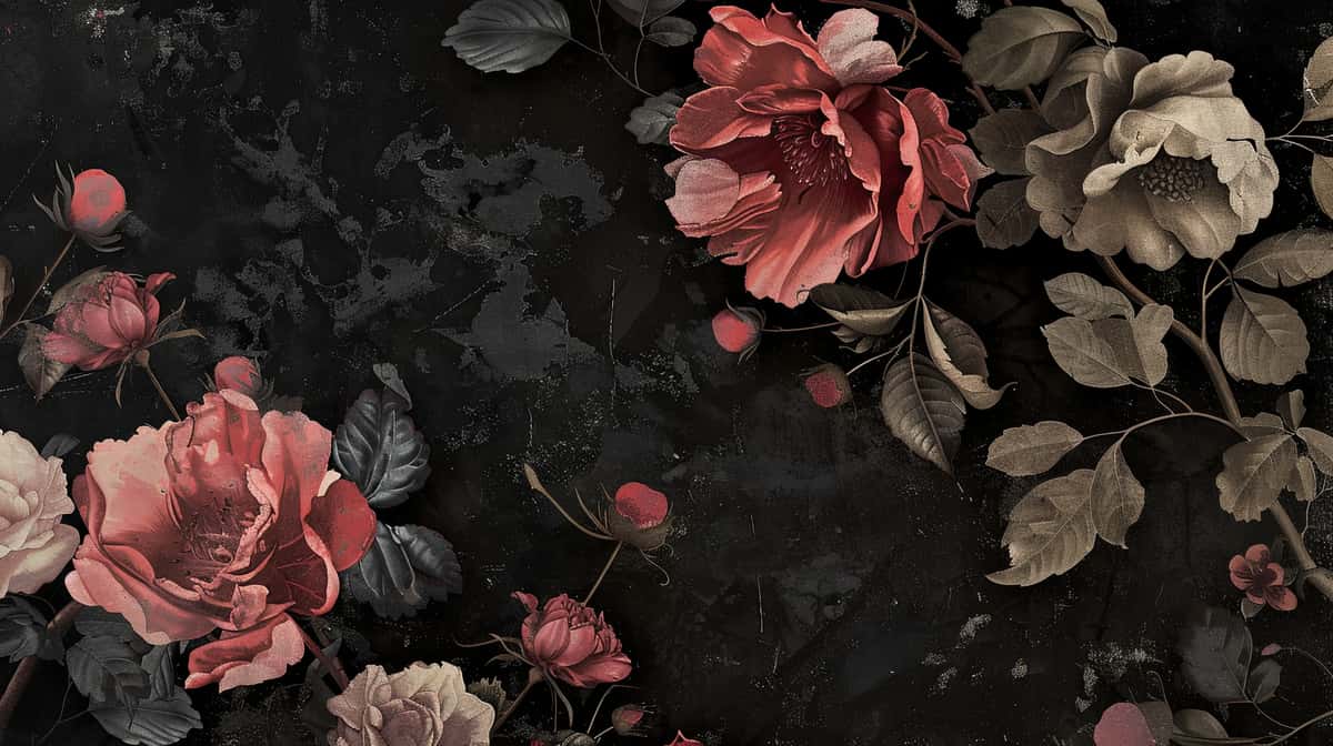 floral wallpaper