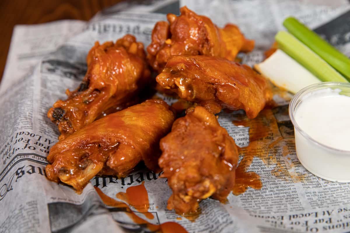 Wings Bar and Grill Menu Chop's Shop Pizza Restaurant in NY