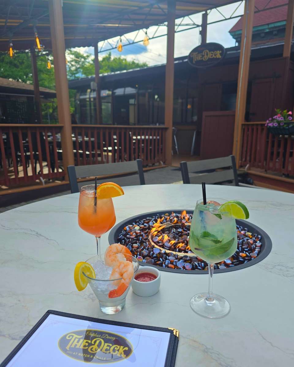 the deck