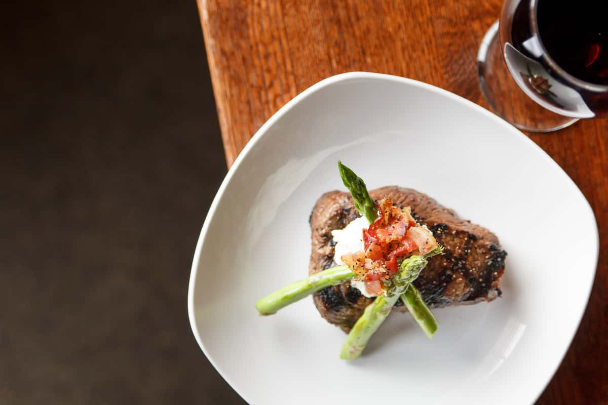 Steak and Asparagus