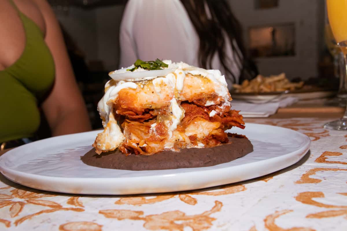 Chilaquiles Lasagna