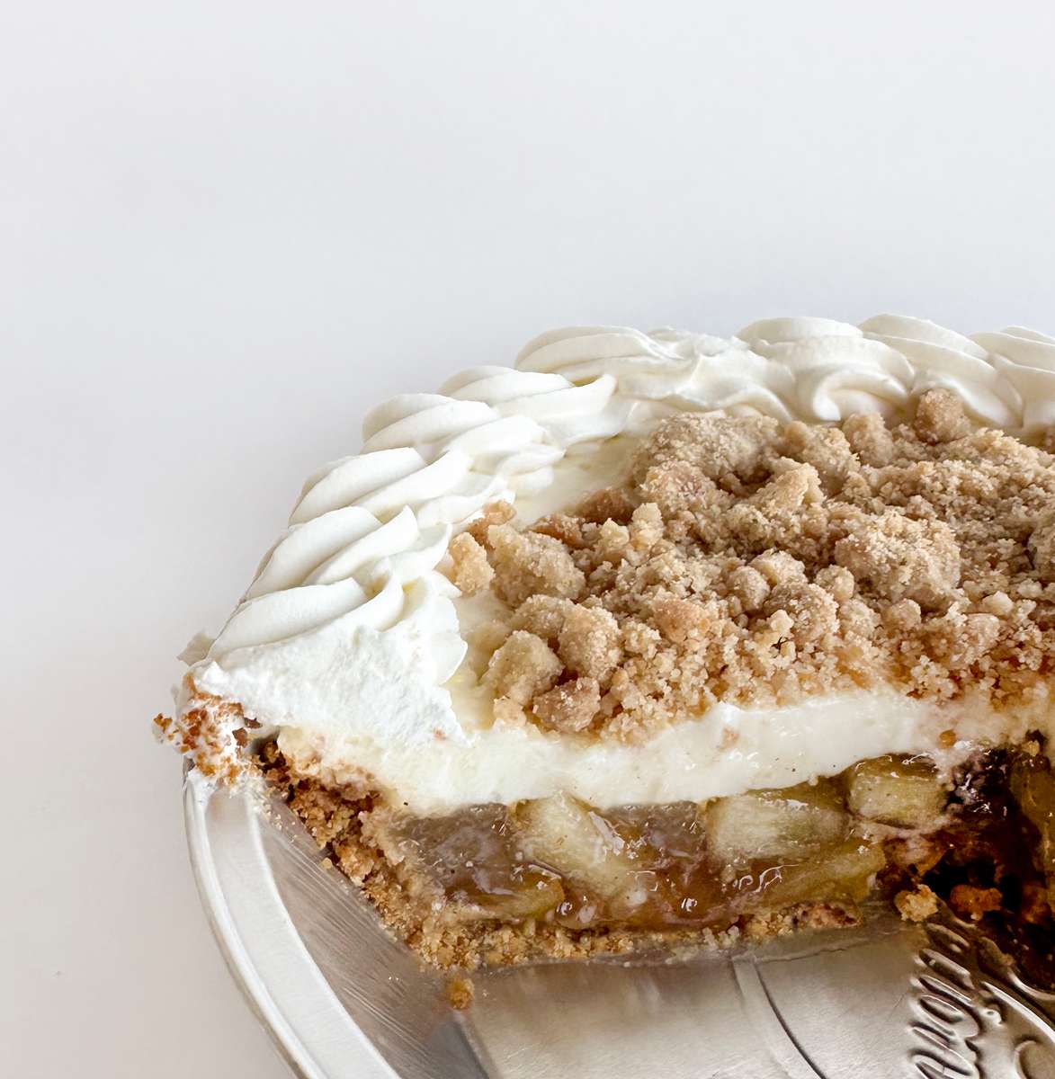 Apple Pie sliced into