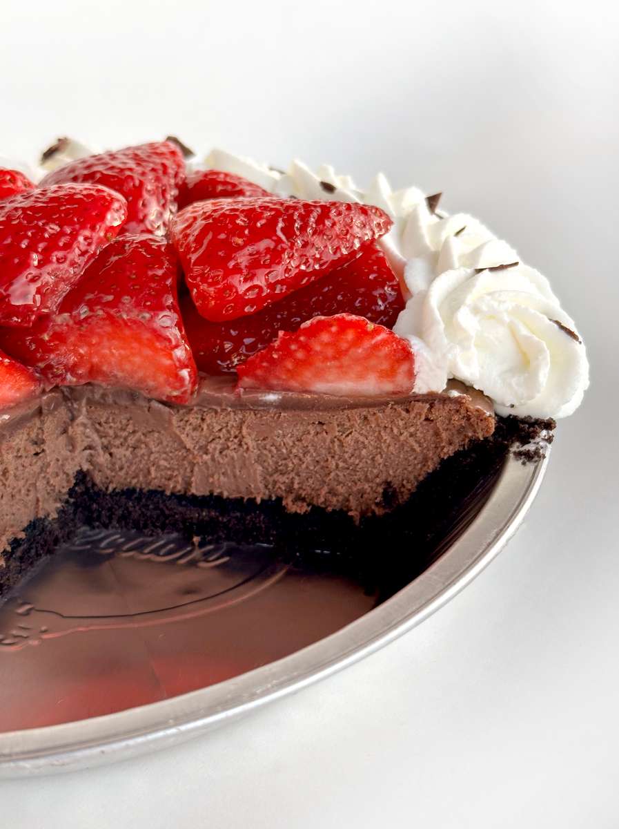 Strawberry Midnight Cheesecake