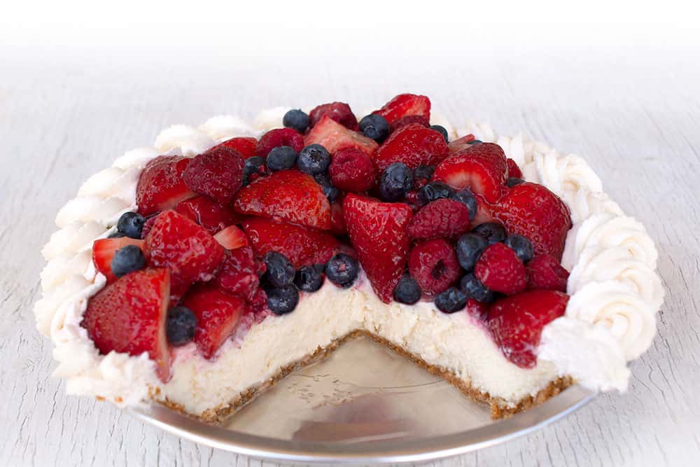 SummerBerryCheesecake