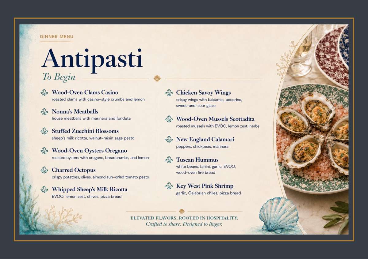 antipasti.