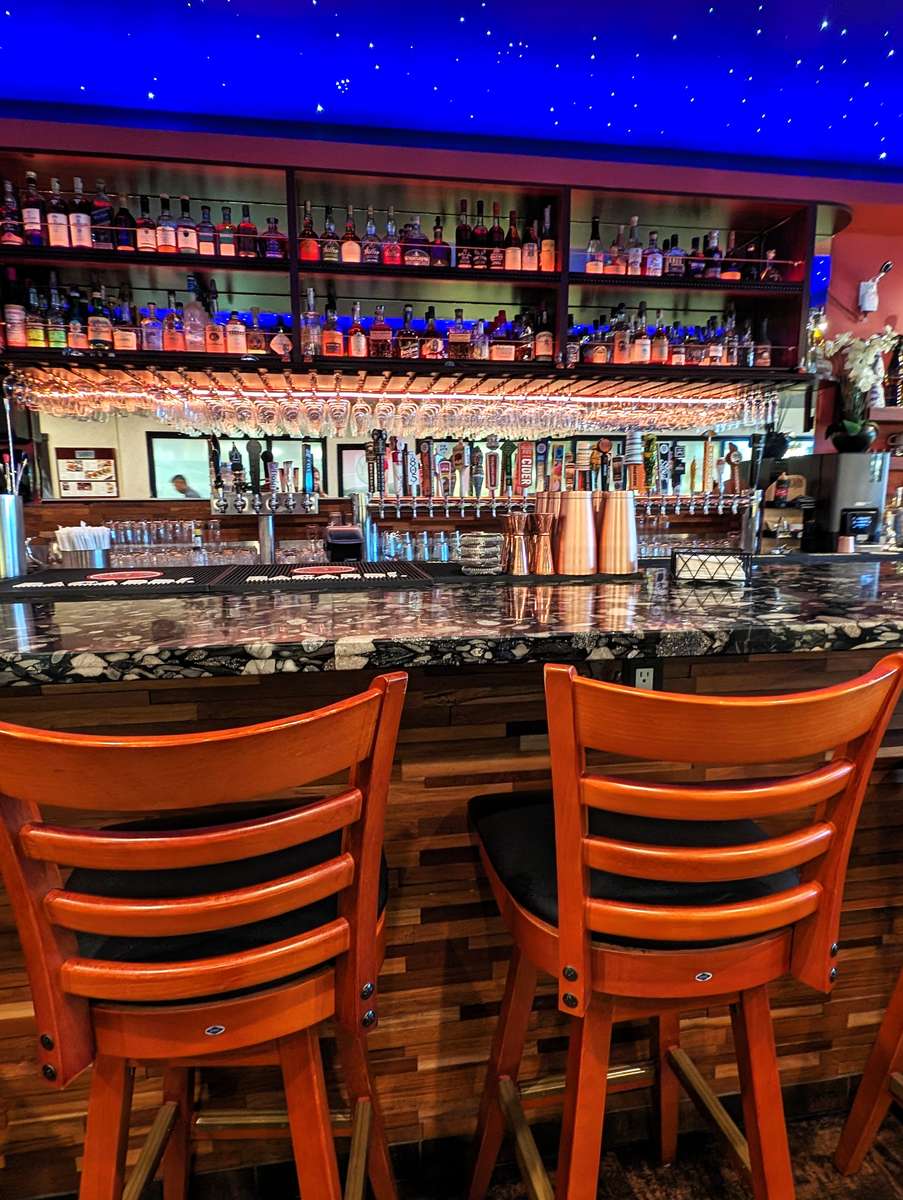 Bar Seating At Hapy Bistro