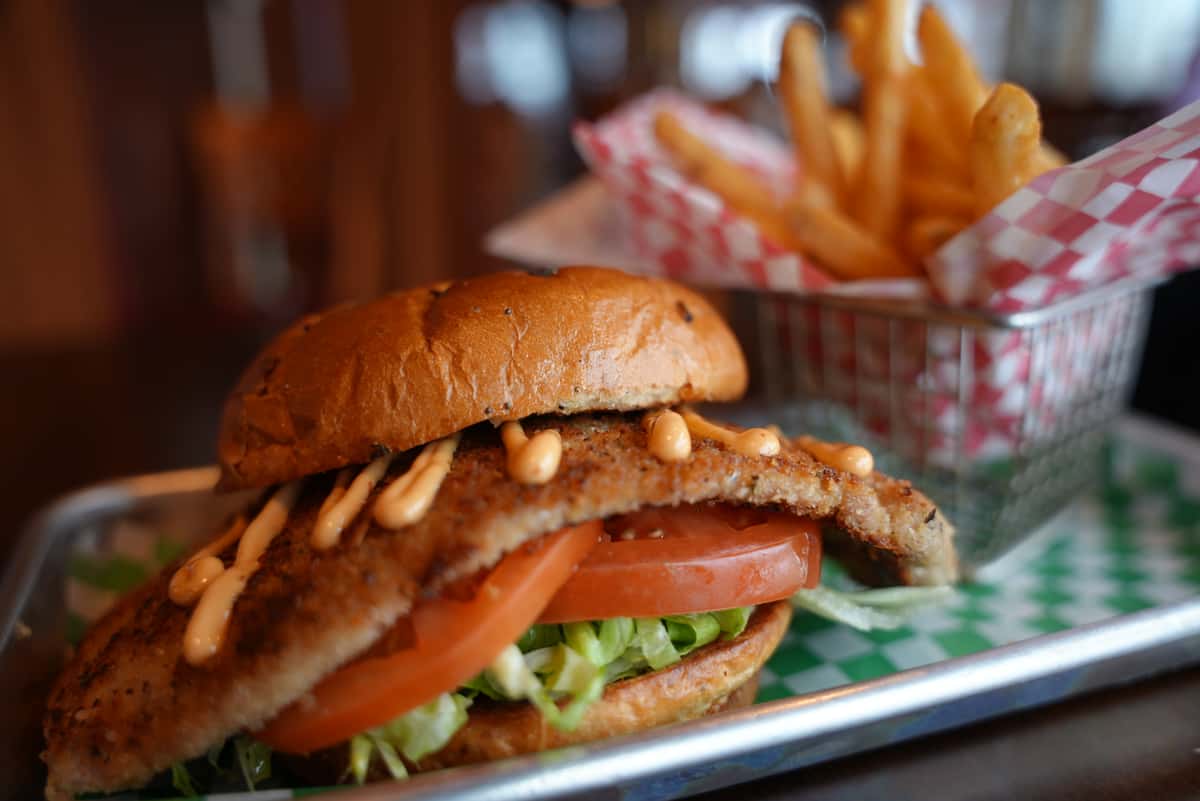 schnitzel sandwich