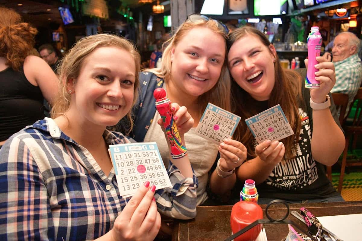 Bar Bingo at Finn's