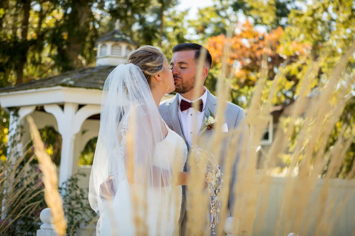 wedding party by Gazebo