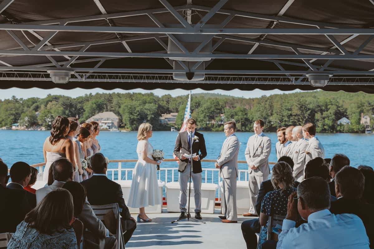 couple at the alter