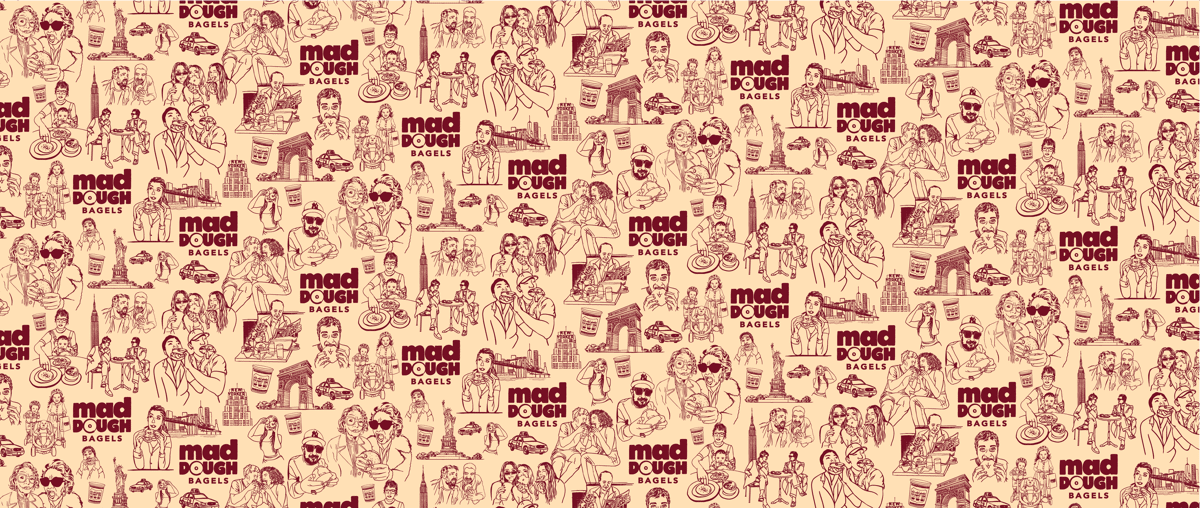 Mad Dough Bagels-Packaging-PATTERN V1
