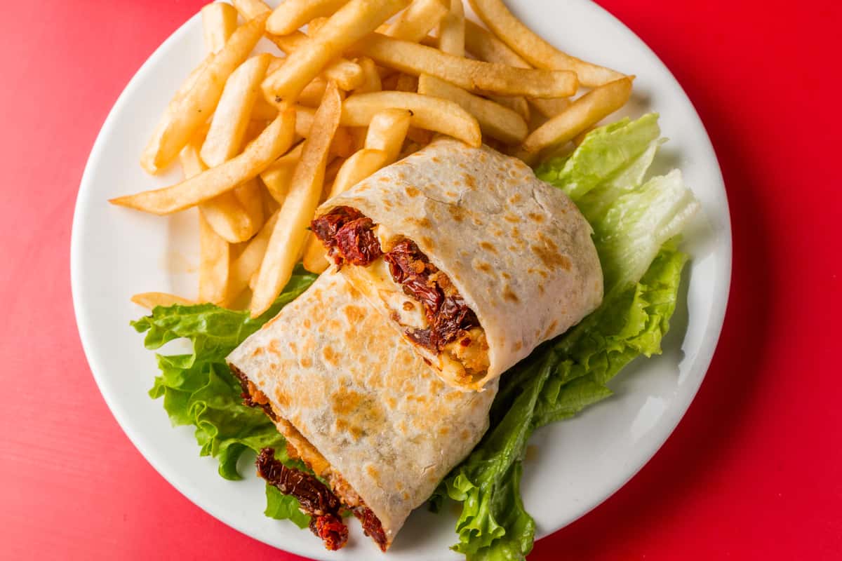 House Smoked Chicken Wrap