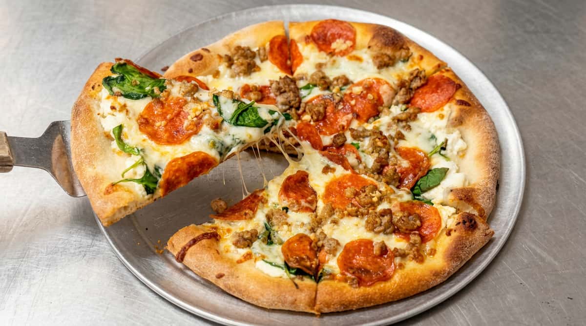 Pepperoni Sausage Pizza