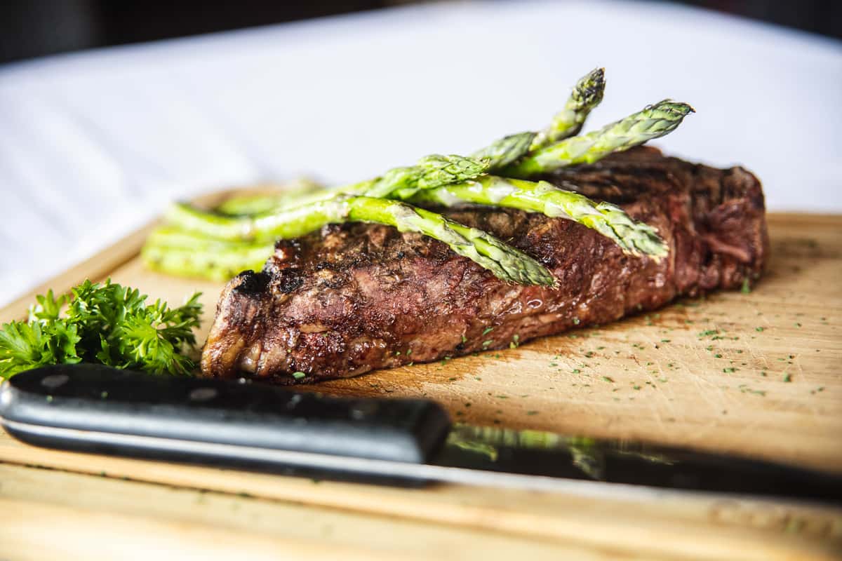 16oz New York Sirloin Strip Dinner Menu 350 Grill Steakhouse