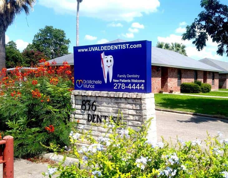 outdoor signage installed for a local family dentistry 