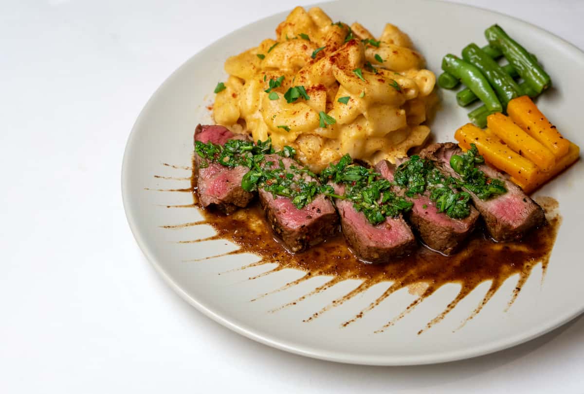 mac and chesse steak