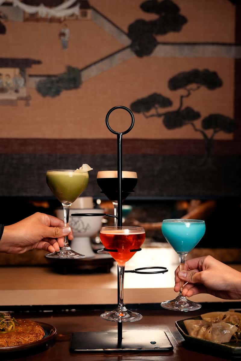 photo of namsan tower cocktails