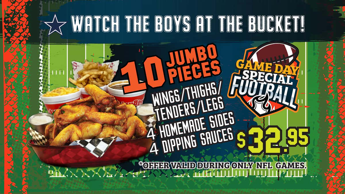 NFL 10 Wings Specials