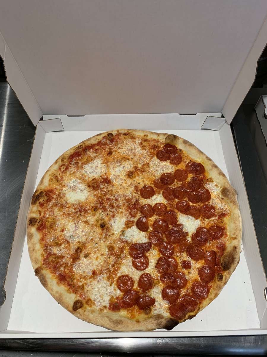 pepperoni and cheese pizza