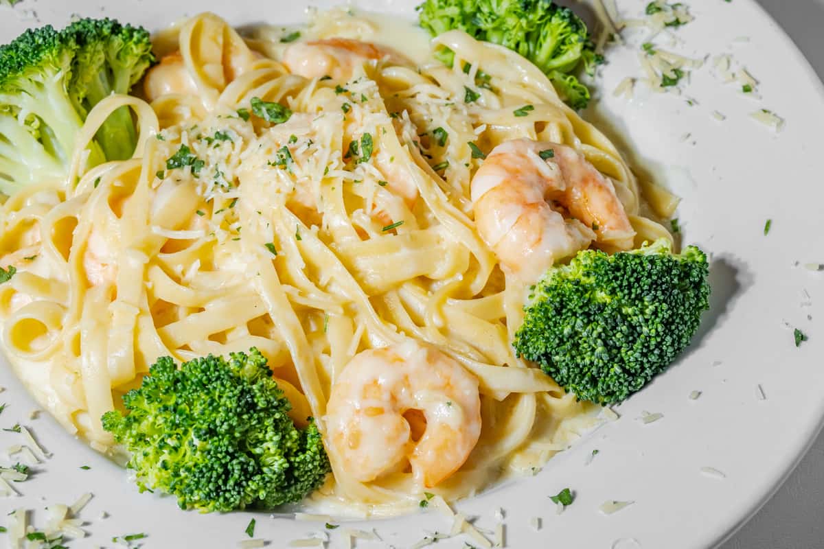 Creamy Shrimp Alfredo Pasta Shrimp Pasta Bake Creamy Shrimp