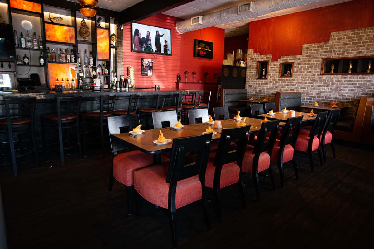interior dining area