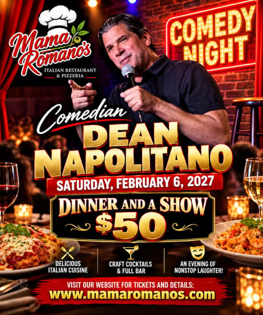 Dean Napolitano Comedy Flyer