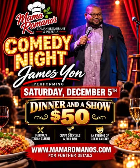 James Yon Comedy Night Flyer