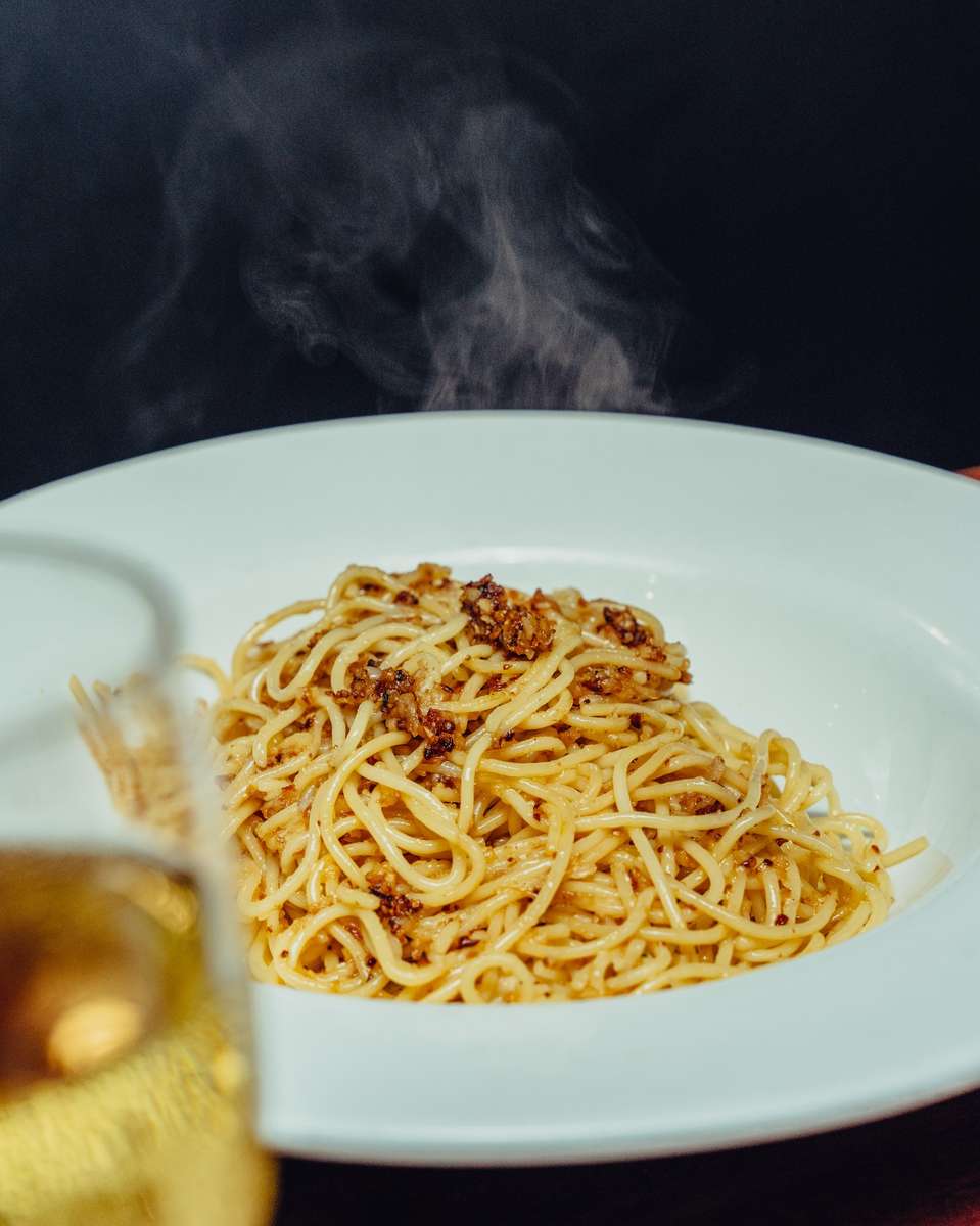 spaghetti aoli