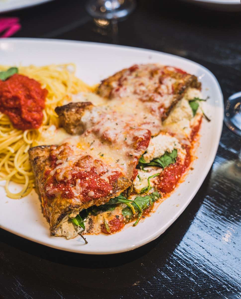 spinach eggplant rolatini